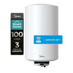 Termo Eléctrico Midea Wifi capacidad 100 Litros Vertical