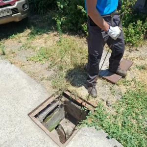 Desobstrucción cámara alcantarillado